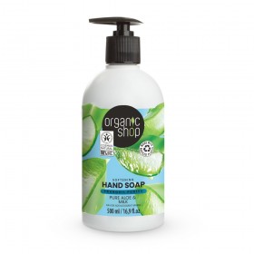 Sapun de maini catifelant Organic Shop Aloe Tranquil Purity 500 ml